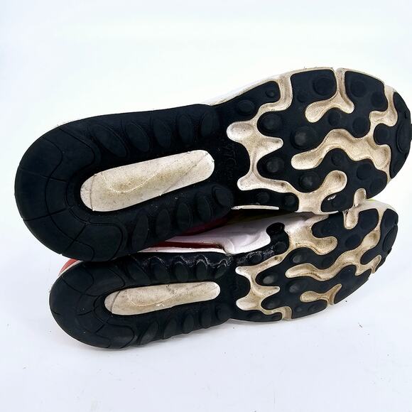 Nike Air Max 270 React Women's 7.5 White Mukti CZ9351-100 Athletic Shoes - Picture 6 of 10